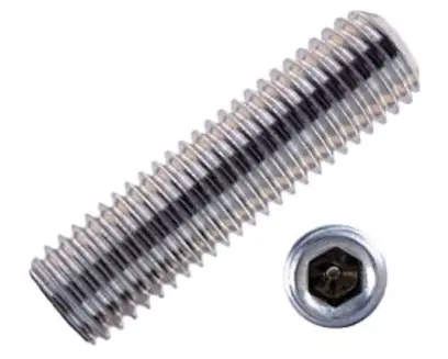 Šroub stavěcí DIN 913 45H M4x4 ZB