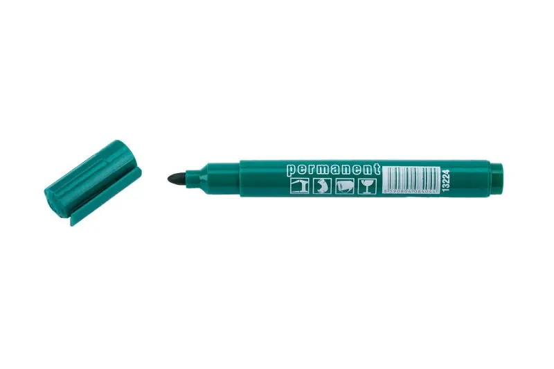 Značkovač permanentní (fix) zelený 143mm Značkovač permanentní (fix) zelený 143mm