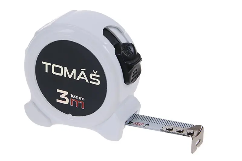 Metr svinovací 3mx16mm TOMÁŠ Metr svinovací 3mx16mm TOMÁŠ