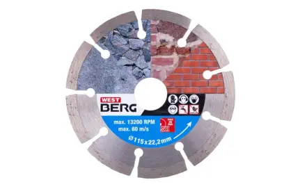 Kotouč diamantový WESTBERG 115x1.8x22.2mm segment