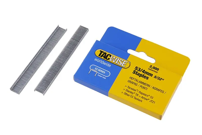 Spony TACWISE typ 53 4mm 2000ks Spony TACWISE typ 53 4mm 2000ks