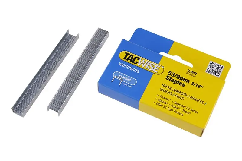 Spony TACWISE typ 53 8mm 2000ks Spony TACWISE typ 53 8mm 2000ks