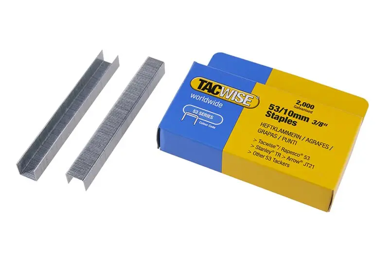 Spony TACWISE typ 53 10mm 2000ks Spony TACWISE typ 53 10mm 2000ks