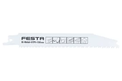 Plátek pilový 24306 FESTA do ocasky 150x19x1mm BiM 3ks