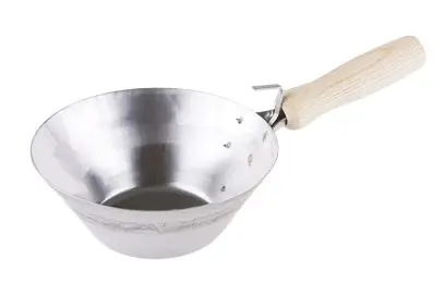 Naběračka zednická nerez FESTA 170mm dřevěná ručka