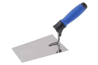Lžíce zednická trapézová nerez 90x160x115mm, rukojeť G-10 0812