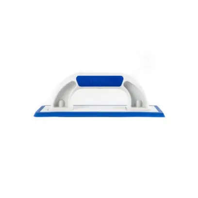 Hladítko plastové 95x240mm podkladová guma pod uhlem, kulaté rohy 0370