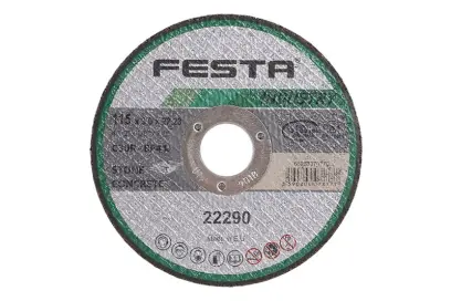Kotouč řezný FESTA INDUSTRY na kámen 115x3x22.2mm