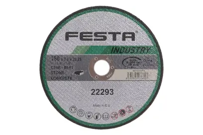 Kotouč řezný FESTA INDUSTRY na kámen 180x3x22.2mm