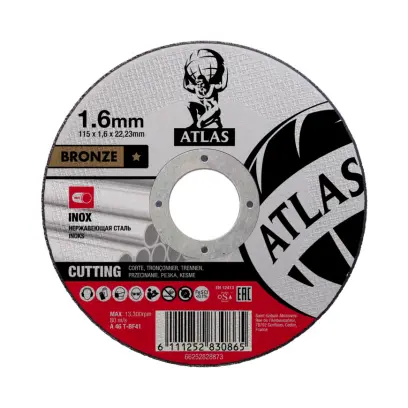 115x1,6x22,2 /nerez A46T-BF41 ATLAS