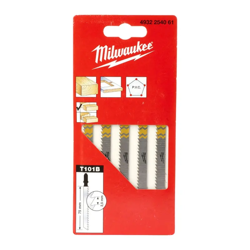 Milwaukee Pilové plátky T101B 5ks/bal. Milwaukee Pilové plátky T101B 5ks/bal.