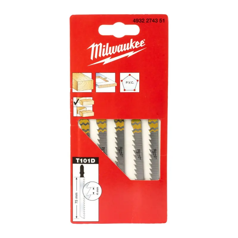 Milwaukee Pilové plátky T101D 5ks/bal. Milwaukee Pilové plátky T101D 5ks/bal.