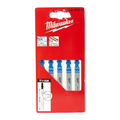 Milwaukee Pilové plátky T118A 5ks/bal.