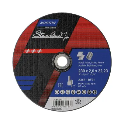 230x2.0x22.2 A36R-BF41 Starline