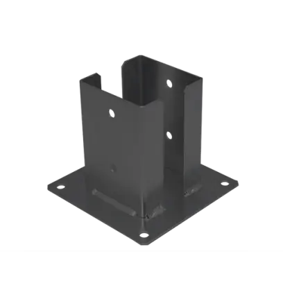 PSPD 120 Patka sloupku C 121x150x2,5 černá