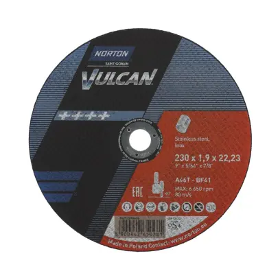 230X1,9X22,23 A46T INOX VULKAN