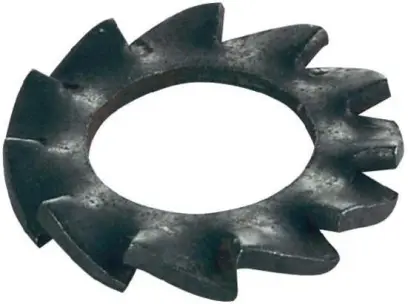 Podložka vějířová DIN 6798 A ocel 6,4 (M6) BP