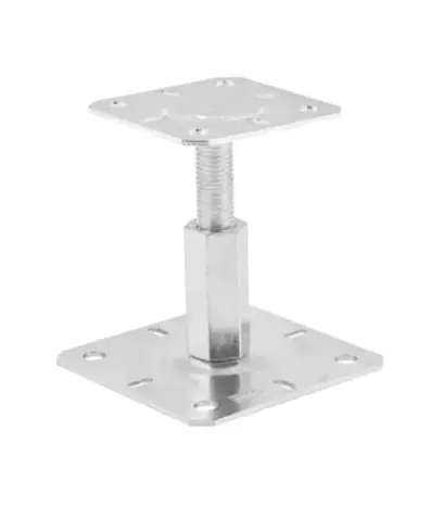 PR100/130 Stavitelná patka sloupku 100x130x100-150 mm M20