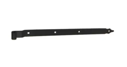 ZPK 600/13 Zalomený závěs C 600x11x35x4,0 černý