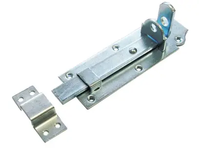 Zástrč zamykací M3 140x50x4,0 mm Zn