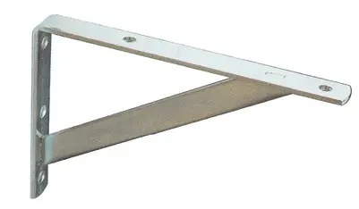 Konzola s podpěrou KP1, 100x150x15mm Zn