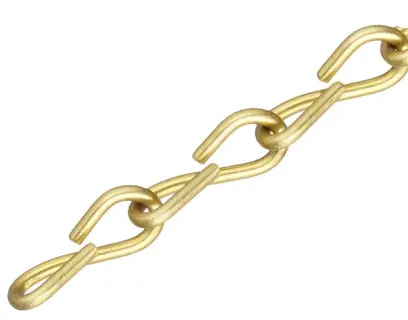 Řetěz jednoduchý 1,6 mm pomosazený - 25m/balení