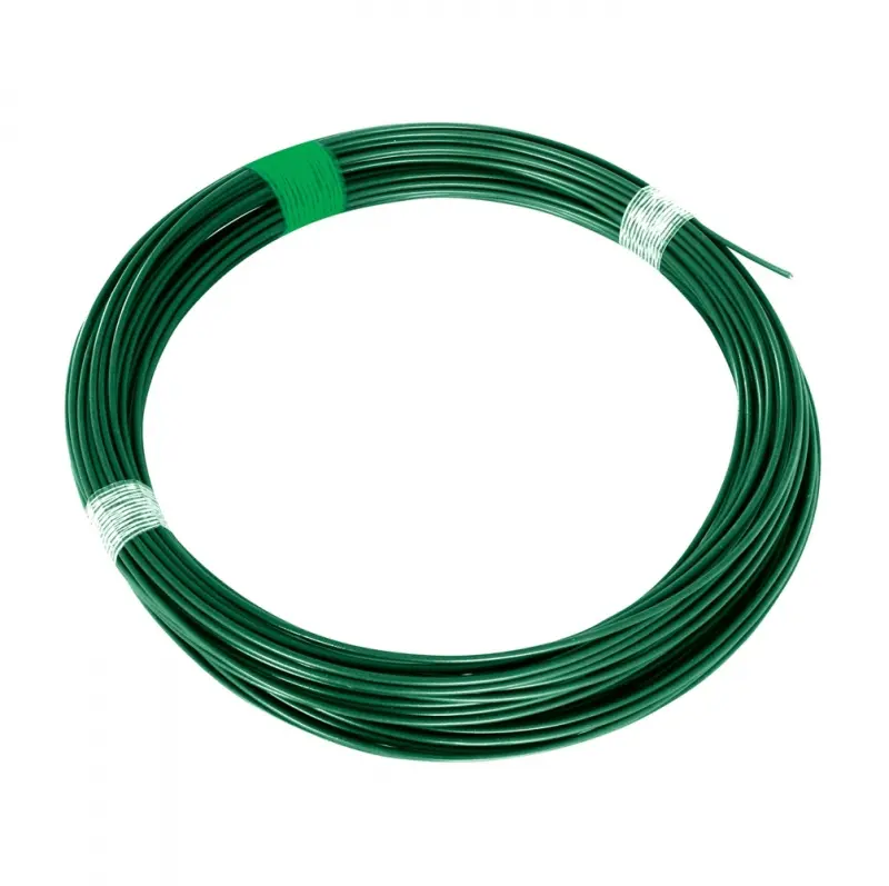 Drát napínací Zn + PVC 78m, 2,25/3,40, zelený (zelený štítek) Drát napínací Zn + PVC 78m, 2,25/3,40, zelený (zelený štítek)