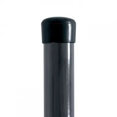 Sloupek kulatý Ø 48 mm, výška 260 cm PVC antracit