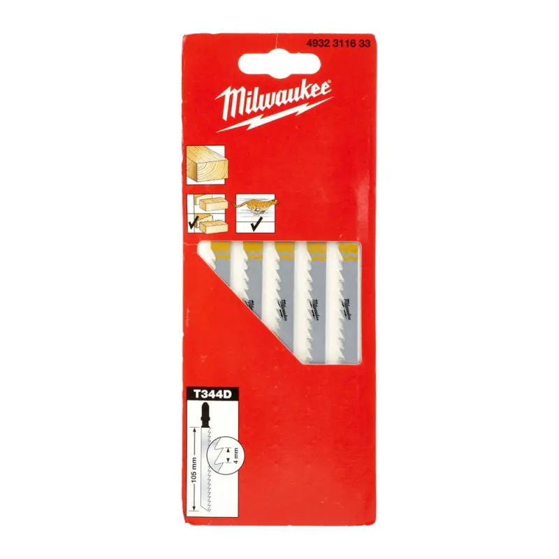 Milwaukee Pilové plátky T344D 5ks/bal.