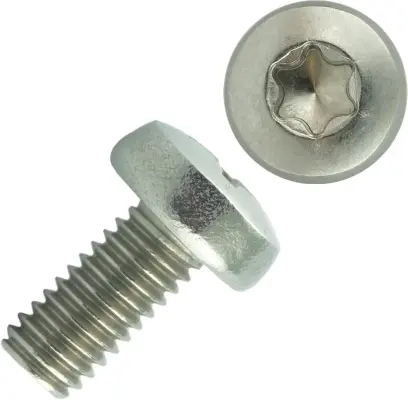 Šroub ISO 14583/DIN 7985 nerez A2 M5x6 Torx