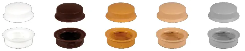 TOP krytka bílá 11mm RAL9016 převlečná TOP krytka bílá 11mm RAL9016 převlečná