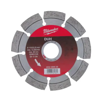 Milwaukee Diamantový kotouč DUH 125x22,2 mm