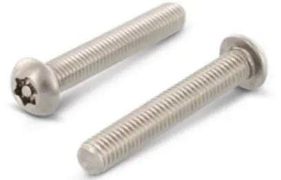 Šroub bezpečnostní ISO 7380-1 nerez A2 M4x12 Torx