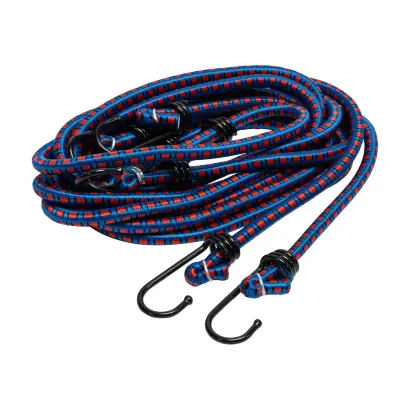 Sada gumových upínacích popruhů 1bal/4ks | 1,2m / průměr 8 mm