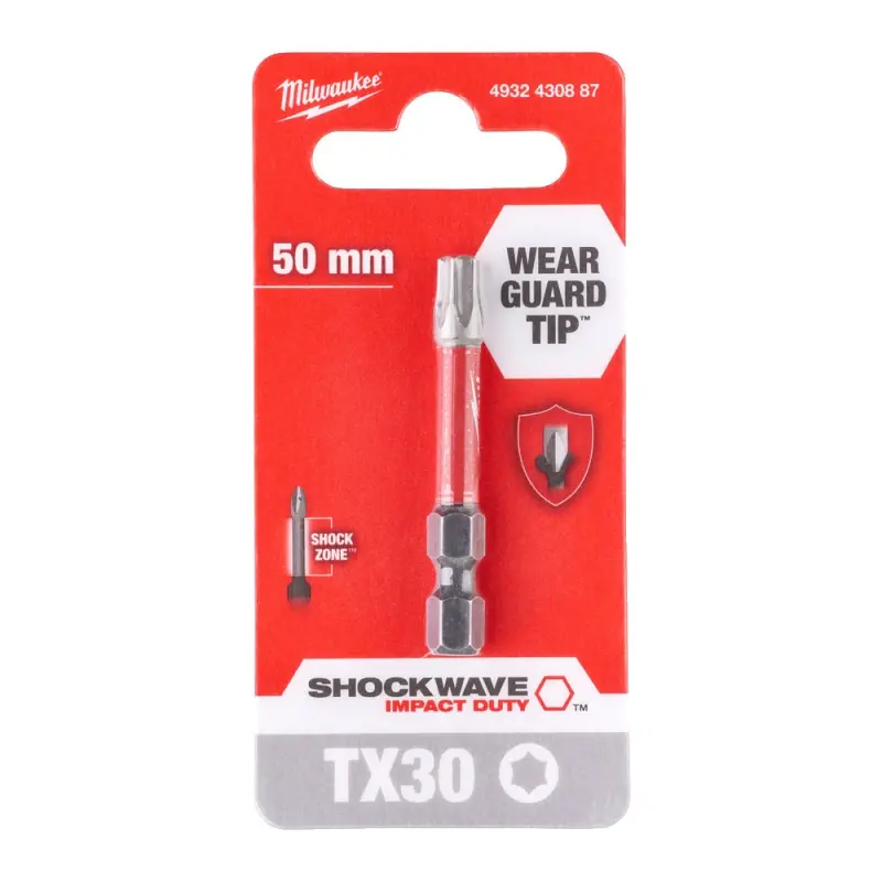 Milwaukee Šroubovací bit ShW TX30 50mm - 1ks