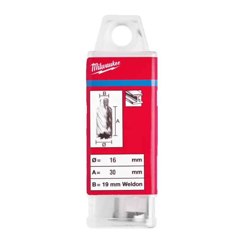 Milwaukee Kruhové frézy HSS 30mm Ø16mm Milwaukee Kruhové frézy HSS 30mm Ø16mm