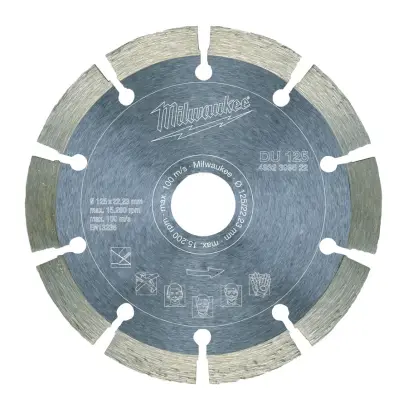 Milwaukee Diamantový kotouč DU 125x22,2 mm