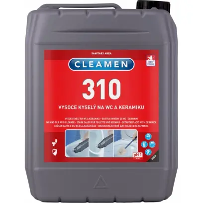 Cleamen 310 extra kyselý na WC a keramiku 5L