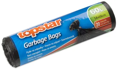 TOPSTAR Pytle na odpadky 60 l/20 ks