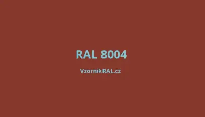 Šroub samovrtný 4,8x35mm + EPDM podložka, RAL 8004 Měděná hnědá