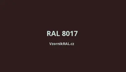 Šroub samovrtný 4,8x35mm + EPDM podložka, RAL 8017 Čokoládová hnědá