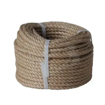 přírodní 8mm lano stáčené / minisvazek 20m