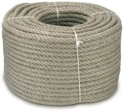 přírodní 10mm lano stáčené / minisvazek 20m