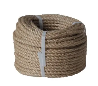 přírodní 12mm lano stáčené / minisvazek 20m