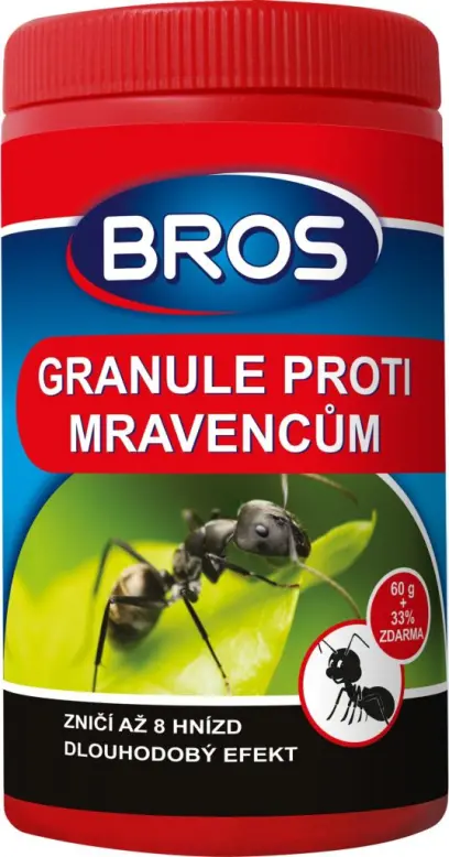BROS insekticid granule proti mravencům 60g