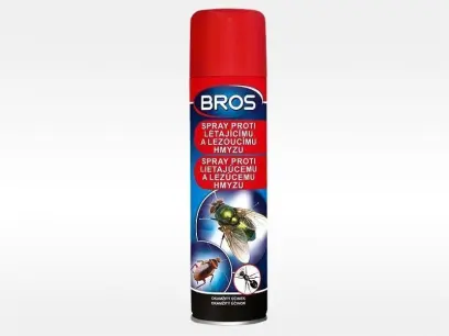 BROS sprej proti létajícímu a lezoucímu hmyzu 400ml