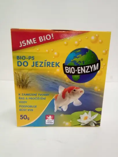 BIO-P5 aktivátor jezírek proti řasám a znečištění 50g