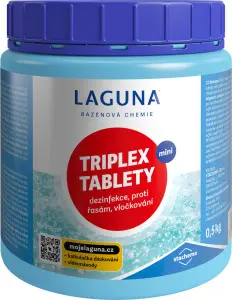 Laguna Triplex Mini tablety 3v1, dezinfekce vločkování a proti řasám, 500 g