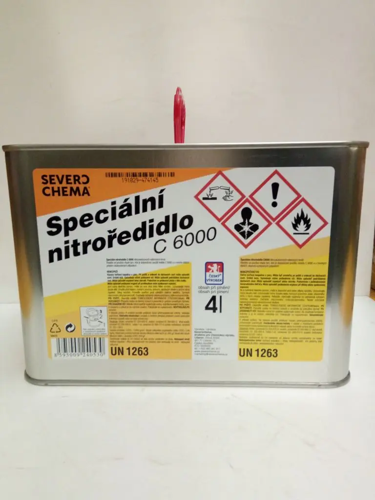 Speciální nitroředidlo C 6000 4 l Speciální nitroředidlo C 6000 4 l