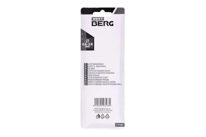 Kleště odizolovací WESTBERG 0.6-2.6mm